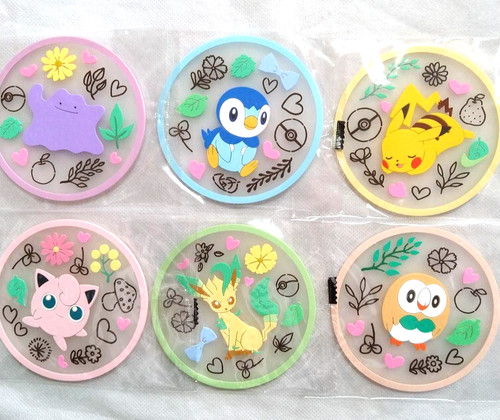 Set pokemon clear - 6, rubber