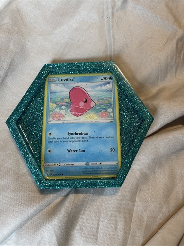 Pokemon card resin - resin, coaster